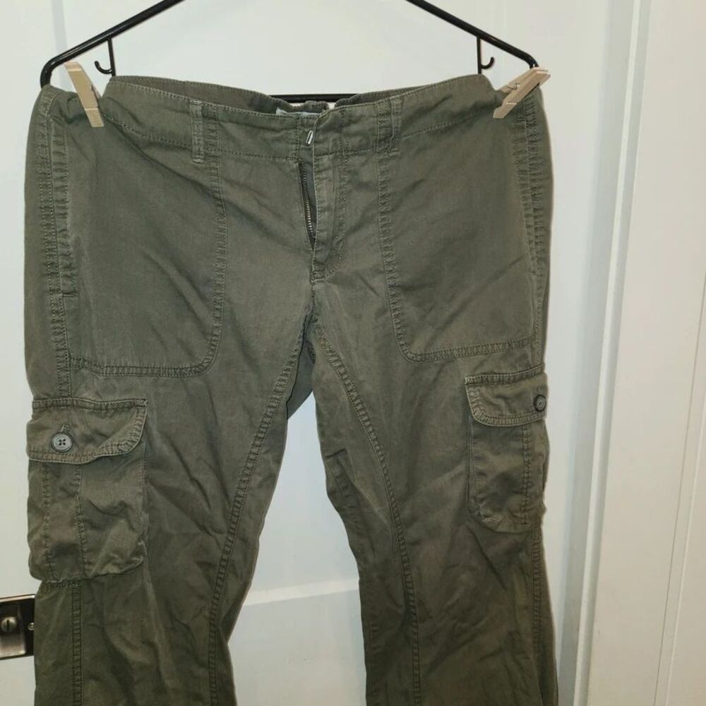 Old navy forest green cargo pants